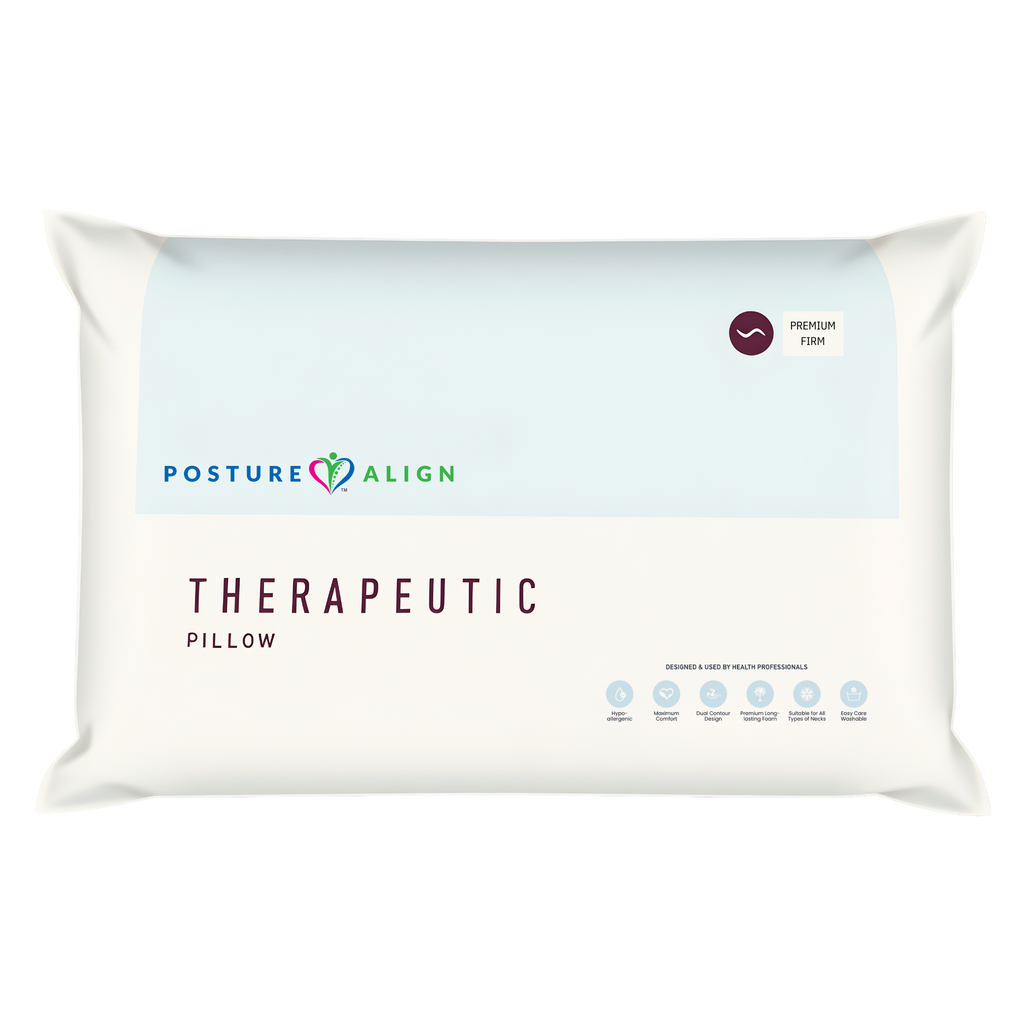 Posture Align Physio Therapeutic Contour Pillow – Premium Firm