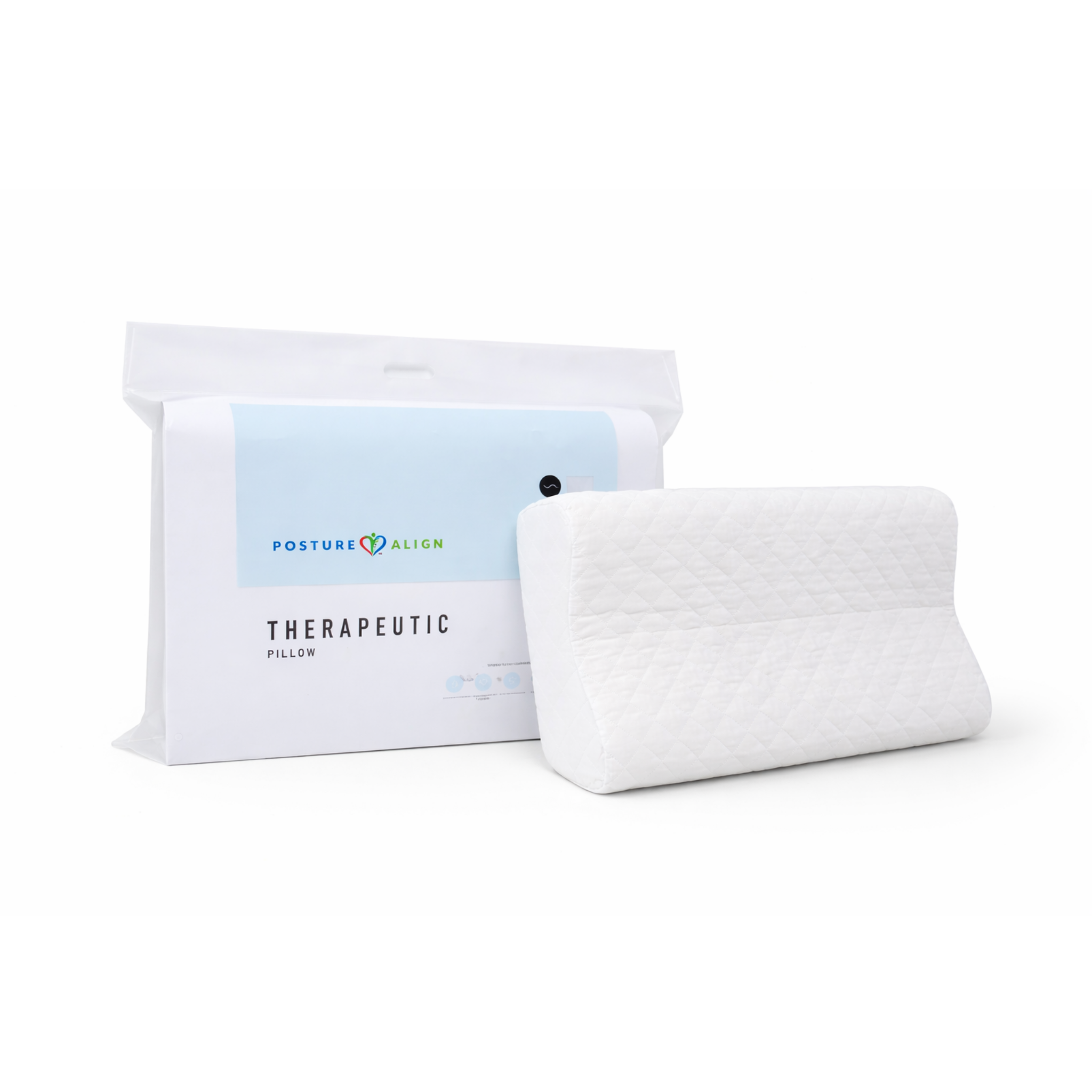 Posture Align Physio Therapeutic Contour Pillow – Premium Firm