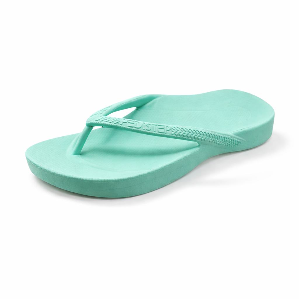 Pedistep Arch Support Thongs – Aqua